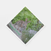 Serviette En Papier Joyeux anniversaire Mama Bunny (Coin)