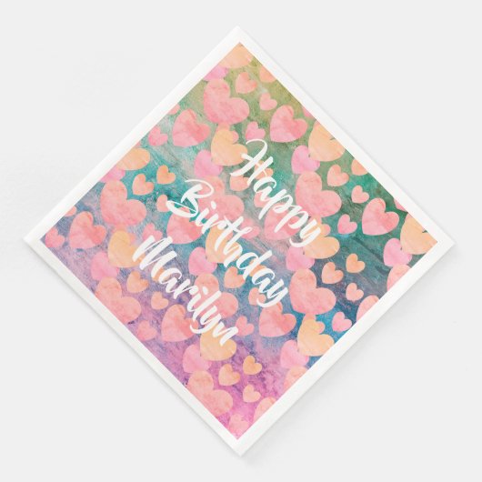 Serviette En Papier Joyeux anniversaire #Marilyn serviettes du parti p (Coin)