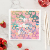 Serviette En Papier Joyeux anniversaire #Marilyn serviettes du parti p (En situation)