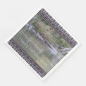 Serviette En Papier Joyeux Anniversaire Mate Designer Duck Paper Napki (Coin)