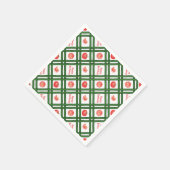 Serviette En Papier Joyeux anniversaire - Motif de tomates fraîches (Coin)