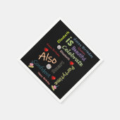 Serviette En Papier Joyeux Anniversaire Papier Napkins Elizabeth (Coin)