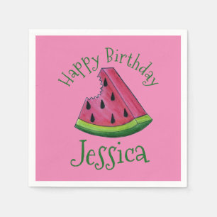 Serviette En Papier Joyeux Anniversaire Pique-nique de Pâques de Pâtes