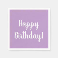 Joyeux anniversaire Purple Lilac fête d'anniversai