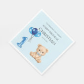 Serviette En Papier Joyeux anniversaire Serviettes (Coin)