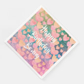 Serviette En Papier Joyeux anniversaire #serviettes du parti Bonny par (Coin)