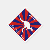 Serviette En Papier Joyeux Australia Day Australian Kangaroo (Coin)
