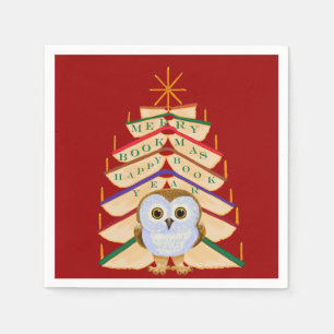 Serviette En Papier Joyeux Bookmas
