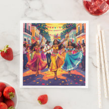 Joyeux Carnaval de Rio Colorful Dancers Celebratio