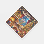 Serviette En Papier Joyeux Christmakkah ! (Coin)