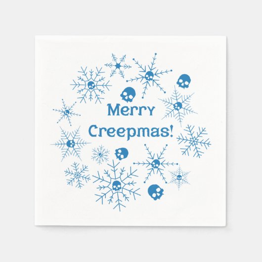 Serviette En Papier Joyeux Creepmas ! (Devant)