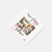 Serviette En Papier Joyeux et fabuleux 50e anniversaire Multi Photo (Coin)