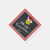 Serviette En Papier Joyeux Grinchmas | Grinch Holiday Party (Coin)