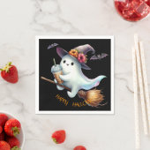 Serviette En Papier Joyeux Halloween (En situation)