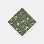 Serviette En Papier Joyeux Halloween (Coin)