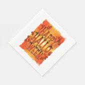 Serviette En Papier Joyeux Halloween (Coin)