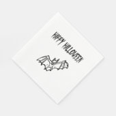 Serviette En Papier joyeux halloween (Coin)
