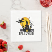 Serviette En Papier Joyeux Halloween (En situation)