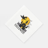 Serviette En Papier Joyeux Halloween (Coin)