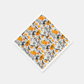 Serviette En Papier Joyeux Halloween (Coin)