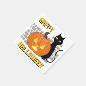 Serviette En Papier Joyeux Halloween (Coin)