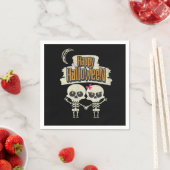 Serviette En Papier Joyeux Halloween (En situation)