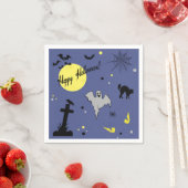 Serviette En Papier Joyeux Halloween (En situation)