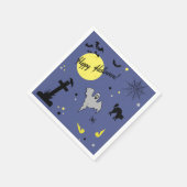Serviette En Papier Joyeux Halloween (Coin)