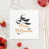 Serviette En Papier Joyeux Halloween (En situation)