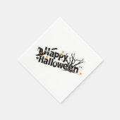 Serviette En Papier Joyeux Halloween (Coin)