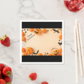 Serviette En Papier Joyeux Halloween (En situation)