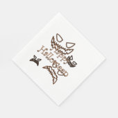 Serviette En Papier Joyeux Halloween (Coin)