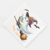 Serviette En Papier Joyeux Halloween (Coin)