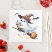 Serviette En Papier Joyeux Halloween (En situation)