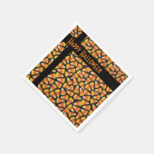Serviette En Papier Joyeux Halloween Candy Corn (Coin)