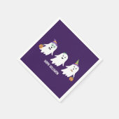 Serviette En Papier Joyeux Halloween Fantômes Trick Ou Treat (Coin)