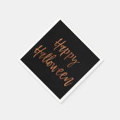 Serviette En Papier Joyeux Halloween moderne Halloween Napkins (Coin)