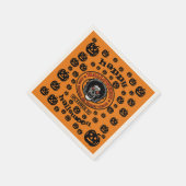 Serviette En Papier Joyeux Halloween - Zombie (Coin)