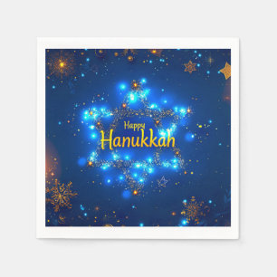 Serviette En Papier Joyeux Hanoukka Napkins