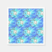 Serviette En Papier Joyeux Hanoukka Napkins (Devant)