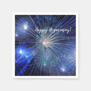 Serviette En Papier Joyeux Hogmanay Party Scottish Nouvel An feux d'ar
