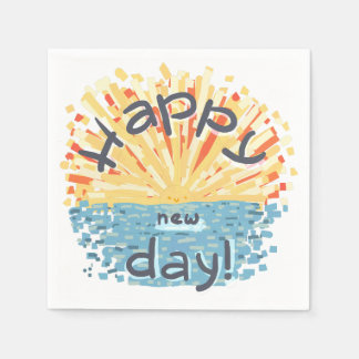 Serviette En Papier Joyeux Jour !