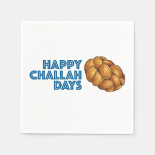 Serviette En Papier Joyeux Jours de Challah Hanoukka Chanukah Fête Par