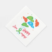 Serviette En Papier Joyeux Liver versaire Ballons Transplant Parti (Coin)