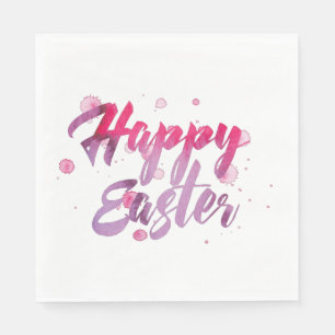 Serviette En Papier Joyeux Napkin de Pâques
