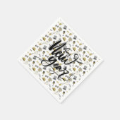 Serviette En Papier Joyeux New Year Party Papier Napkin (Coin)