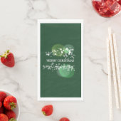 Serviette En Papier Joyeux Noël (En situation)