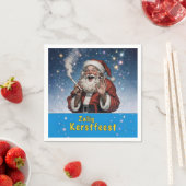 Serviette En Papier Joyeux Noël (En situation)