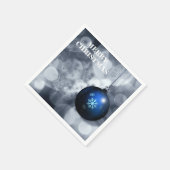 Serviette En Papier Joyeux Noël (Coin)