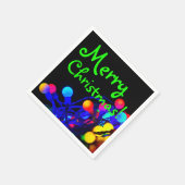 Serviette En Papier Joyeux Noël (Coin)
